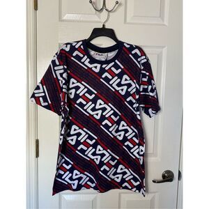 FILA Mens Large Logo Shirt